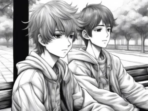 Diseño de personas en el dibujo Manga