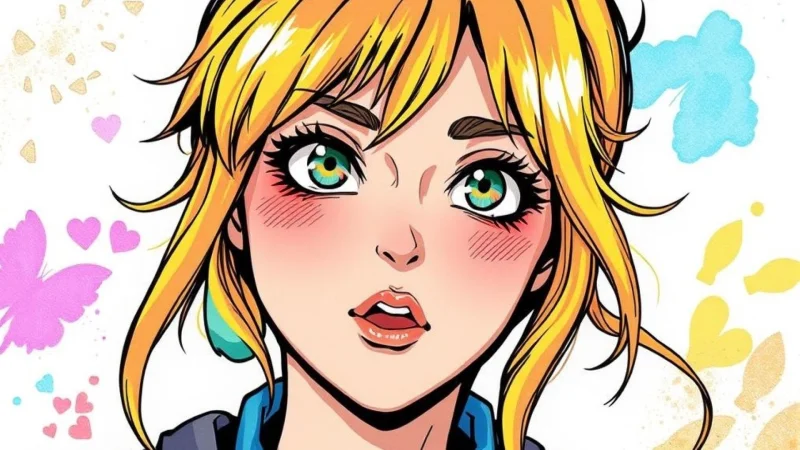 El color en el dibujo Manga