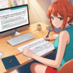 Dibuja Manga y Trabaja al mismo tiempo