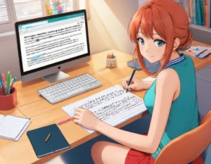 Dibuja Manga y Trabaja al mismo tiempo