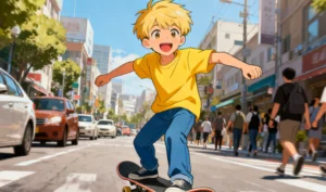 Ficha de personajes en el dibujo Manga