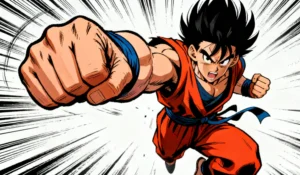 Líneas de acción en el dibujo manga